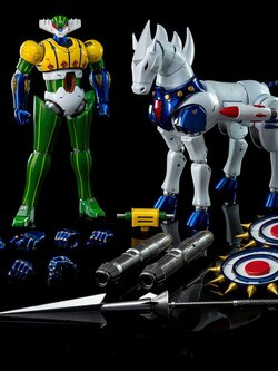 [สั่งจอง] King Arts DFS072 25cm (Jeeg) Steel Jeeg