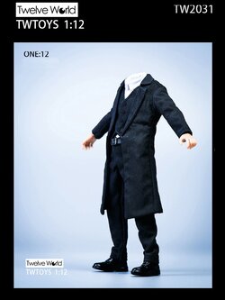 [สั่งจอง]TWTOYS TW2031 1/12 : Coat suits