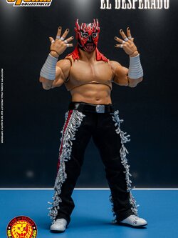 [สั่งจอง]Storm Toys NJED01 1/12 : EL DESPERADO (Red Mask Version) New Japan Pro Wrestling