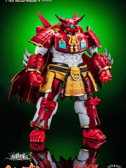 [พร้อมส่ง] Iron Romance Workshop Super Robot Legend SRL-01 : Getter Akaoni (13.5cm)