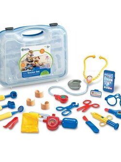ชุดกระเป๋าคุณหมอแบบพกพา ,เล่นแบบสวมบทบาท, จินตนาการที่สร้างสรรค์ ,ของเล่นเสริมพัฒนาการ, ของเล่น,พร้อมส่ง