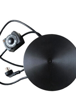 แผ่นไฟฟ้าทำความร้อน กำลังไฟ 500 วัตต์ พร้อมตัวปรับอุณหภูมิ