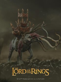 [สั่งจอง] Weta Workshop : MÛMAK™ IN BATTLE Minitature Statue