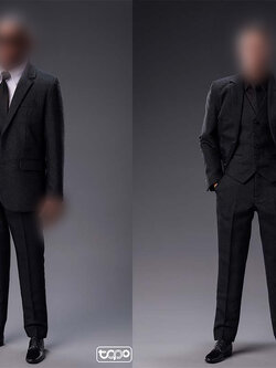 [สั่งจอง] TOPO TP009 1/6 : Men's Suit Set with body