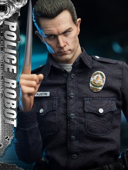 [สั่งจอง]PRESENT TOYS PT-sp62 1/6 ：Police Robot T1000