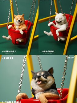 [สั่งจอง]JXK 1/6 : Shiba Inu swinging