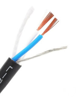 Canare Canare L-2E5AT สายสัญญาณเสียง สายไมโครโฟนแบบ 2 ไส้ Two Conductor Shielded Audio Cable L-2E5AT