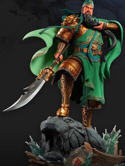 [สั่งจอง]Immortal Collectibles 1/4 Statue : Guan Yu