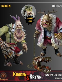 [สั่งจอง]Fury toys Demon Force wave 1 : 1/12 The brother 7" action figure