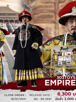 [สั่งจอง] 303TOYS 1/6 SERIES OF EMPIRES - EMPIRE KANGXI