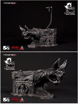 [สั่งจอง] ฐานหัวกากอยแนวโกธิค เหมาะสำหรับอัศวินราตรี Toys box SM001 1/6 Bat Base Station
