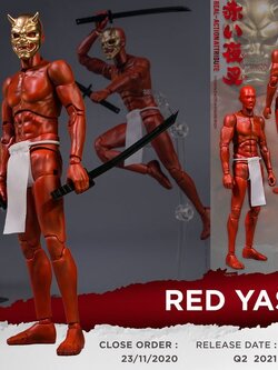 [สั่งจอง]DAMTOYS DPS08 1/12 scale : RED YASHAMAN