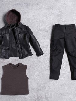 [สั่งจอง]DeGaotoys DG-002 1/6 : Genuine Leather Costume set