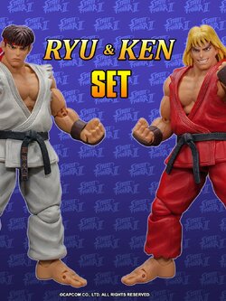 [สั่งจอง]Storm Toys CPSF25 1/12 : RYU & KEN [WF2023]
