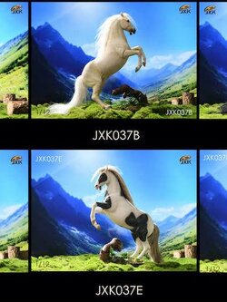 [สั่งจอง]JXK studio JXK037 A/B/C/D/E/F 1/12 : Hanover warm blooded horse