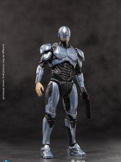 [สั่งจอง]Hiya LR0085 1/18 Exquisite Mini Series- ROBCOP 2014 ROBOCOP SILVER