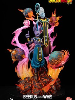 [สั่งจอง]HEX Collectibles 1/4 Statue : Beerus & Whis (Dragon Ball Super)