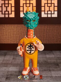 [พร้อมส่ง ]TINY X OFFART Horiren Like A Dragon Bruce Lee