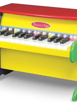 ชุดเปียโน ส่งเสริมการเรียนรู้เรื่องการฟัง เสริมความสนใจด้านดนตรี Learn-to-Play Piano รุ่น 1314 Melissa&Doug, ของเล่นเสริมพัฒนาการ, ของเล่น
