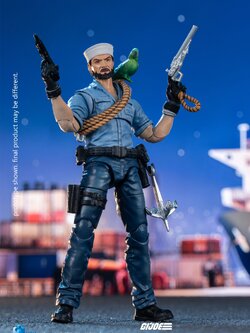 [สั่งจอง]HIYA Toys 1/18 : G.I.Joe Shipwreck