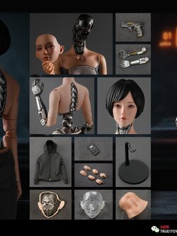 [พร้อมส่ง] True1Toys FT0830 1/6 : Android Ala Action Figure