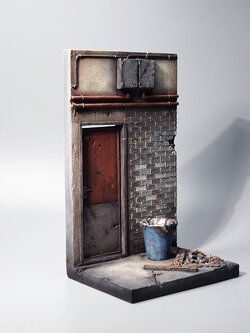 [สั่งจอง]mmmtoys M2215 1/12 : Alley Rear Door Scene