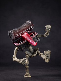 [พร้อมส่ง]Youtu Model Play 1/12 : Skeleton Treasure Chest Action Figure