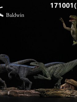 [สั่งจอง] Nanmu Studio Raptor Tactical Team 1/35 Scale : Dinosaur Statue Se