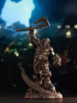 [สั่งจอง]HEX Collectibles : Grommash Hellscream 1/10 Bronze Edition (World of Warcraft)