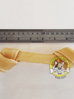 กระดูกผูก สีธรรมชาติ ขนาด 6.5 นิ้ว 1 kg