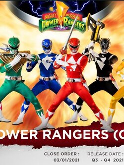 [สั่งจอง] Threezero 1/6 : Power Rangers (Classic)