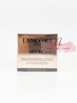 Absolue Regenerating Brightening Light Cream 15ml ครีมมอบผลลัพธ์ให้ผิวดูอ่อนเยาว์ด้วยศาสตร์แห่งการยืดอายุผิว