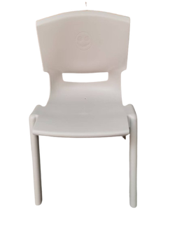 เก้าอี้นักเรียนอนุบาล, เก้าอี้สีเทาอ่อน , เก้าอี้พลาสติกหนา, เก้าอี้อนุบาล โรงเรียน เนอสเซอรี่ ศูนย์พัฒนาเด็กเล็ก