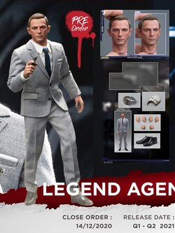 [สั่งจอง]LAZERTOYS LZT-001 1/6 : Legend Agent Bond