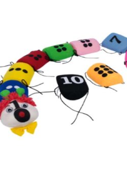 ตุ๊กตาหนอนสอนเลขนุ่มนิ่ม 10 ชิ้น ,ของเล่นเสริมพัฒนาการ ,ของเล่นเสริมทักษะ,ของเล่นเด็ก, สื่อการสอนอนุบาล