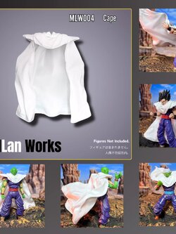 [พร้อมส่ง] "MLan Work kit etc for 1/12 (ชุดผ้า ไม่รวมบอดี้) - MLW004 : Cape"