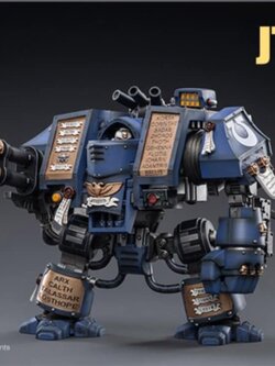 [พร้อมส่ง] Joy Toy 1/18 : Reissue - JT2467 : Space Marines Ultramarines Venerable Dreadnought