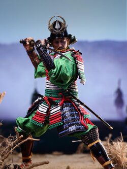 [สั่งจอง]Royal Cat Studio 1/6 : Furinzan Second Series Two-Barrel Gun Samurai