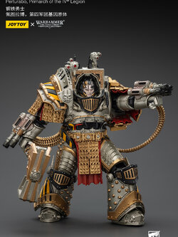 [สั่งจอง]Joy toy JT01819 1/18 : Iron Warriors Perturabo, Primarch of the lVth Legion