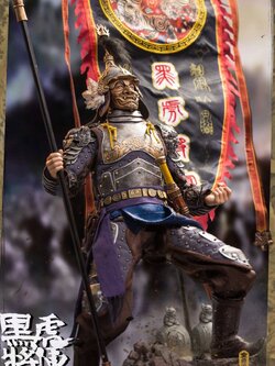 [สั่งจอง]Kong Ling Ge KLG-R022A/B/C 1/6 Black Tiger General Liu Ting