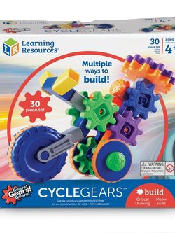 ชุดตัวต่อรถมอเตอร์ไซด์ 30 ชิ้น ชุดตัวต่อวิทยาศาสตร์, ตัวต่อฟันเฟืองหมุนได้ ,ของเล่นเสริมพัฒนาการ,สื่อการสอน