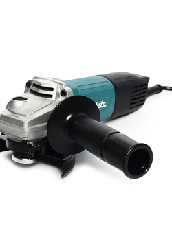 เครื่องเจียร์ หินเจียร์ ลูกหมู Makita มากีต้า รุ่น M9513 ขนาด 4 นิ้ว กำลังไฟ 850 วัตต์ ความเร็วรอบตัวเปล่า 11,000 รอบ/นาที สวิตช์ท้าย (ของแท้ 100%)