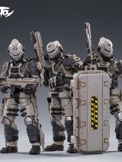 [สั่งจอง]JOYTOY JT0180 + JT0227 1/18 : White viper Squad + Betty