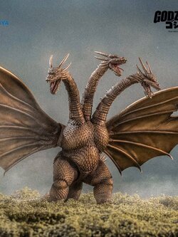[สั่งจอง] HIYA Toys EBG0180 : Exquisite Basic Series : Godzilla vs. King Ghidorah King Ghidorah Battle