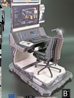 [สั่งจอง]B92 toys BK-0002 : 1/6 Bat workshop Scene display platform