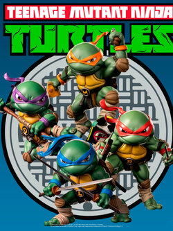 [สั่งจอง]Iron Studios : Q version of Teenage Mutant Ninja Turtles