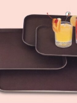 ถาดกันลื่นพลาสติคทรงสี่เหลี่ยมผืนผ้า มี 4 ขนาด