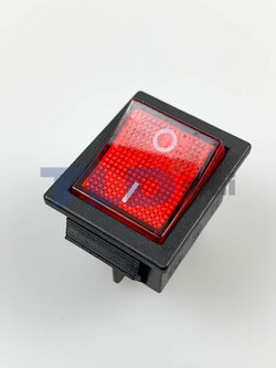 สวิทซ์ เปิด-ปิด (ON-OFF) เครื่องใช้ไฟฟ้าทั่วไป มีไฟสีแดง แรงดันไฟ 25A 250V สามารถใช้ได้กับ มอเตอร์ ตู้เชื่อม มอเตอร์ ปั๊มน้ำ ตู้เย็น ตู้แช่ และอื่นๆ