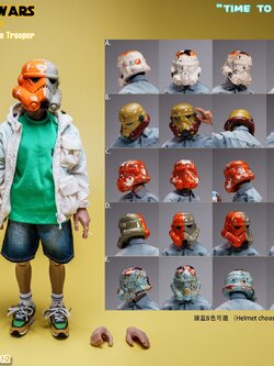 [สั่งจอง] trickyMan12 1/6 : STOPWARS Pt.15 Atmosphere Set Stormtrooper