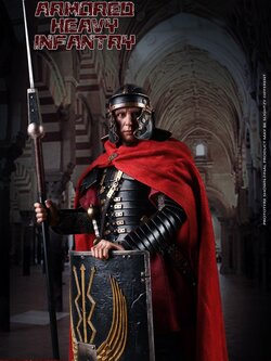 [สั่งจอง]HHMODEL & HAOYUTOYS W002 1/6 : Black Armored Heavy Infantry